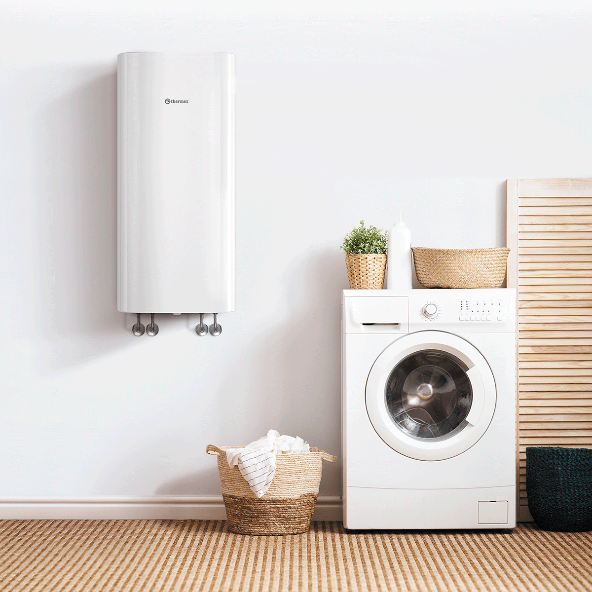Водонагреватель Thermex Flat 80 V (combi) АКЦИЯ
