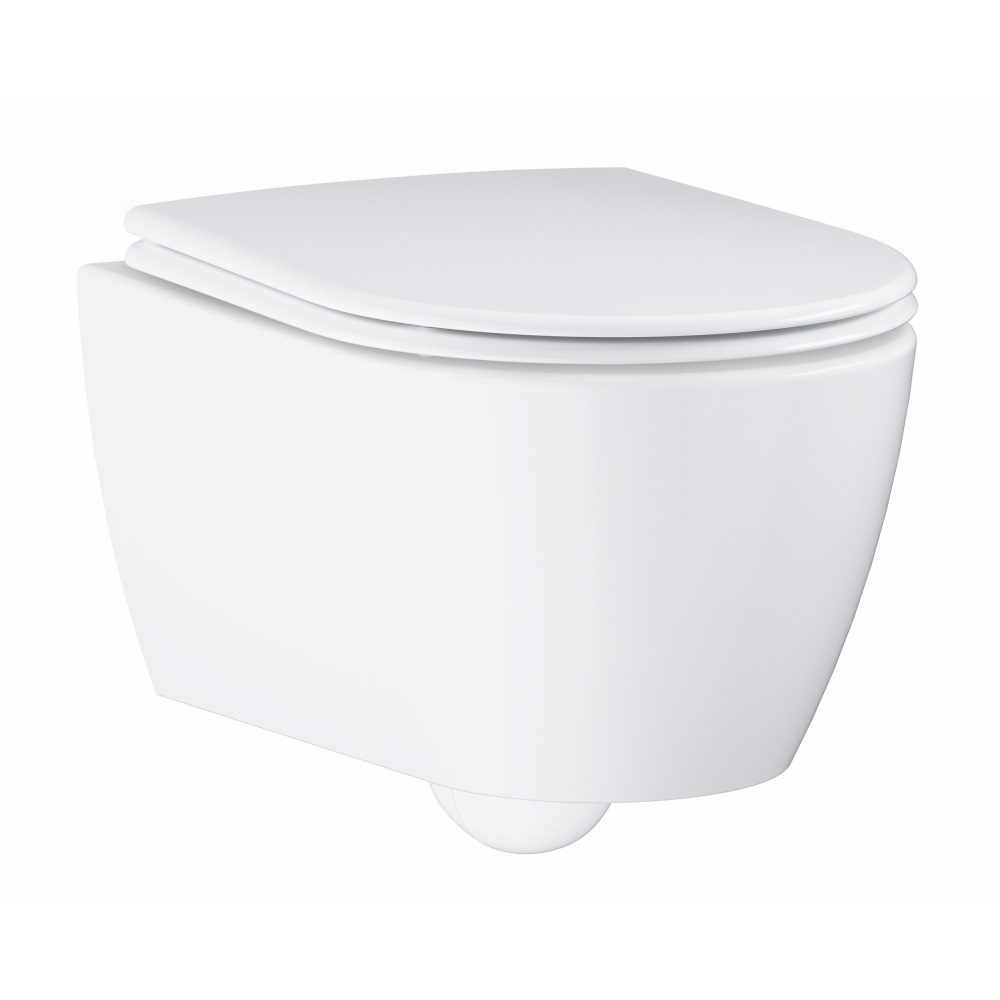Унитаз подвесной GROHE Essence 3957100H, 36х54, безободковый, без сиденья