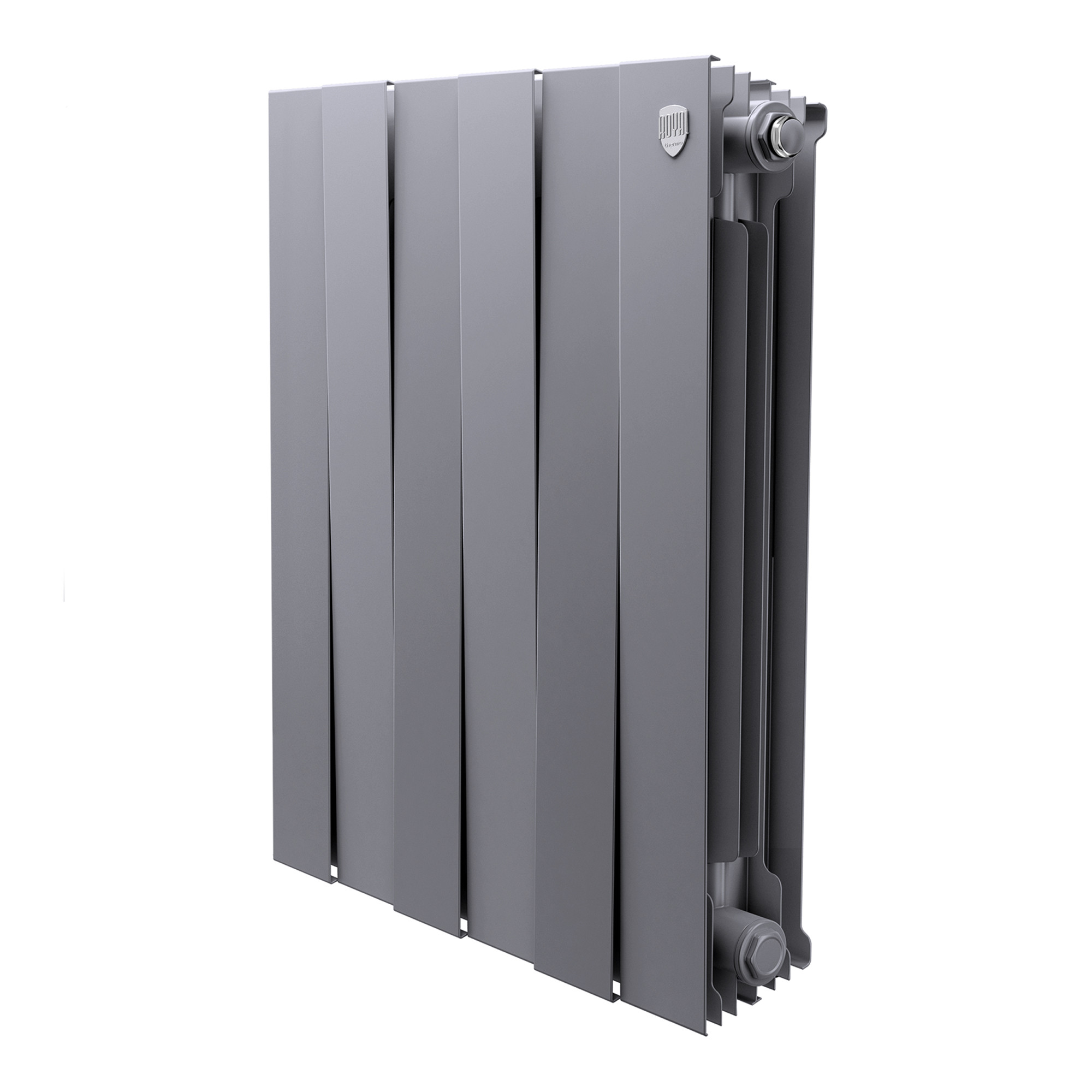 Радиатор Royal Thermo PianoForte 500 Серебристый - 6 секц