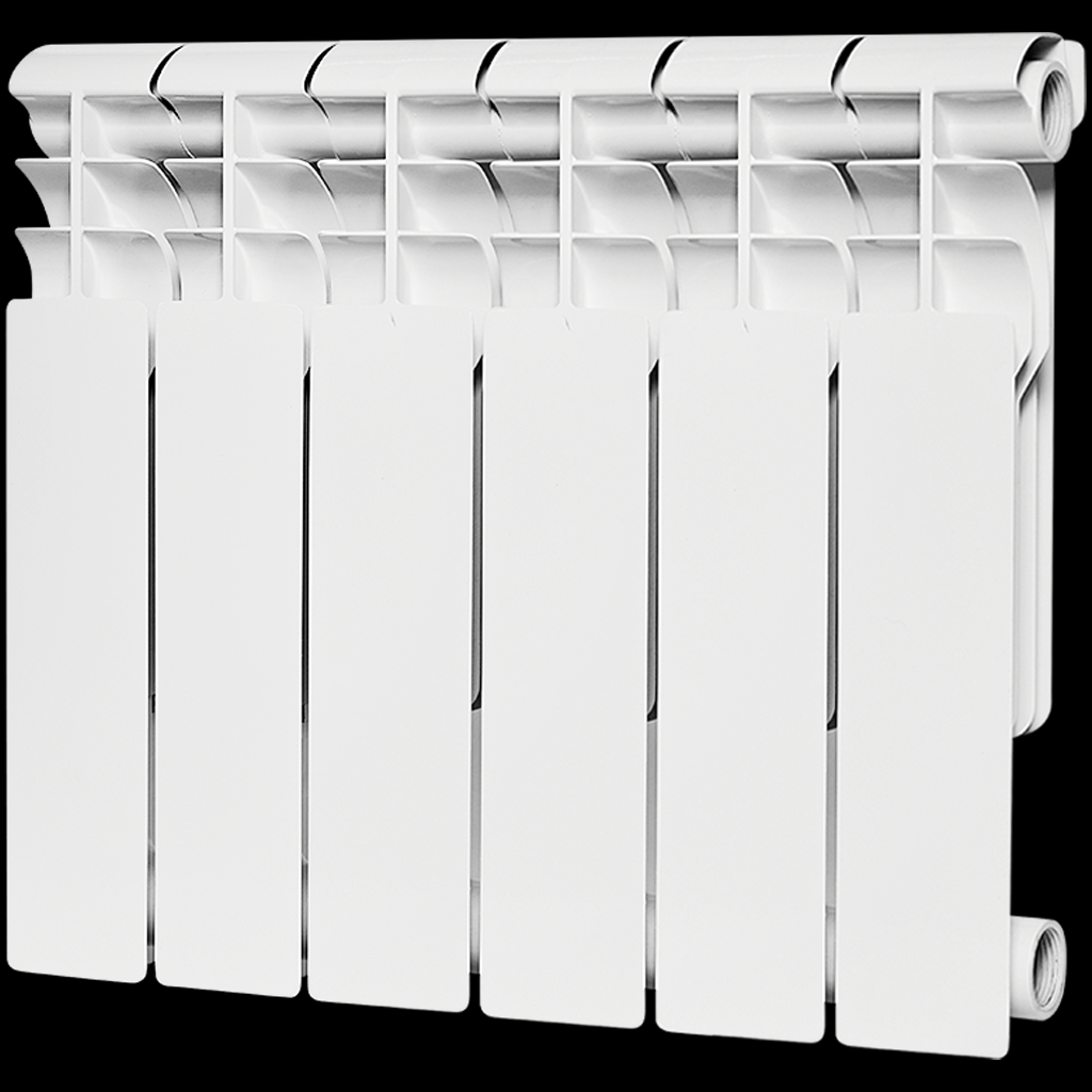 Радиатор биметалл ROMMER Profi Bm 350/80 (6 секций) АКЦИЯ