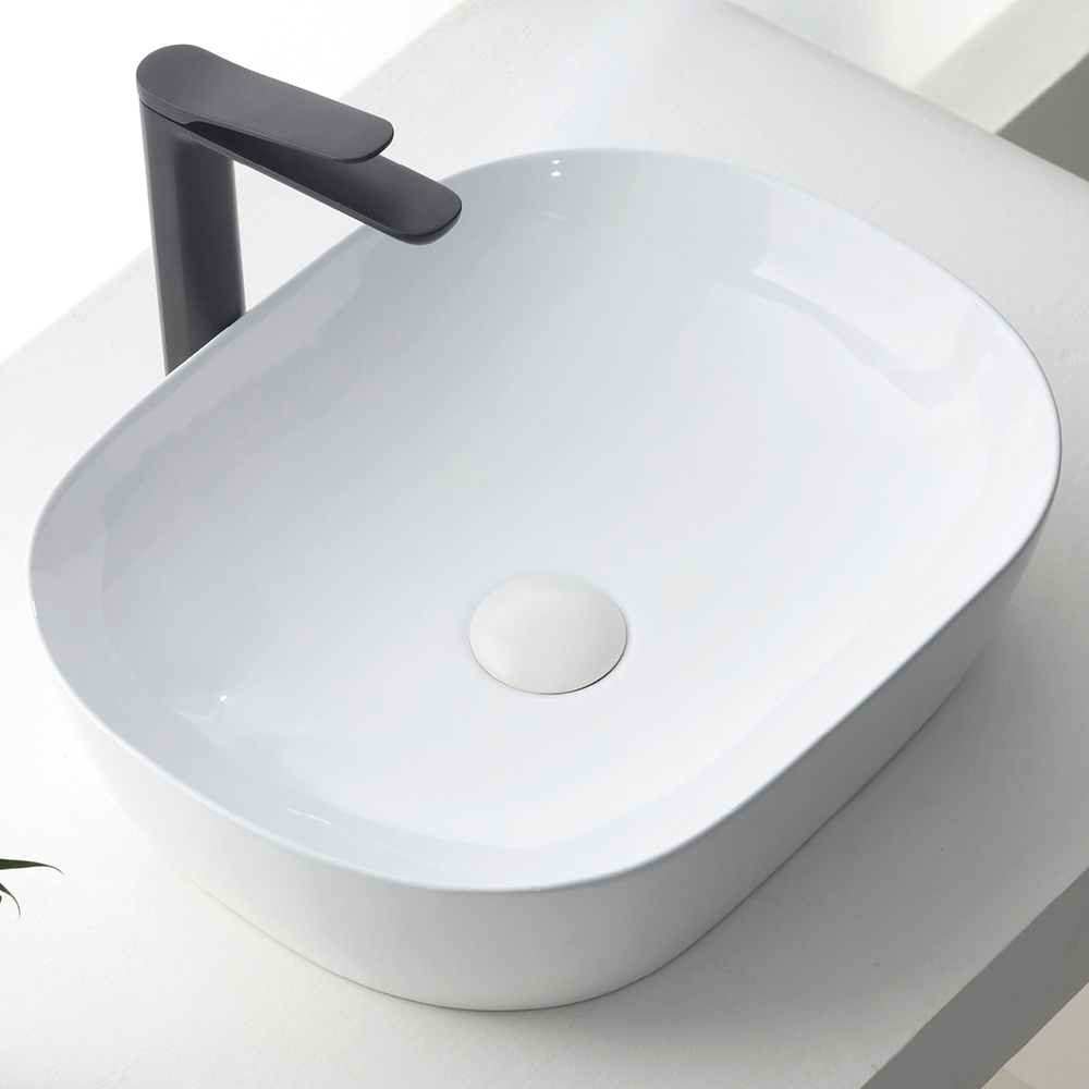 Раковина-чаша CALYPSO CS2188, 145х410х335, прямоугольная, без перелива