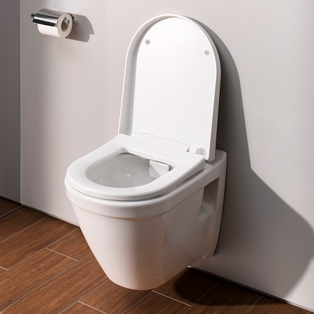 Унитаз подвесной VITRA S50, 36х52, безободковый, белый (7740B003-0075)