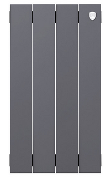 Радиатор Royal Thermo PianoForte 500 Серебристый - 4 секц