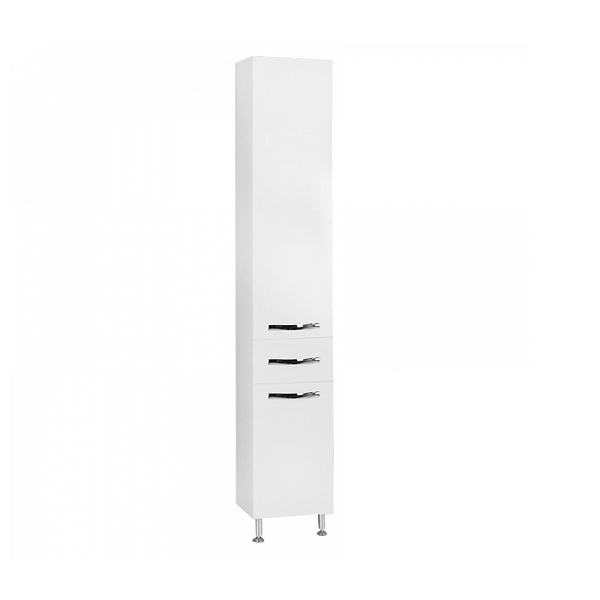 Шкаф-колонна АКВАТОН Ария Н, белый глянец