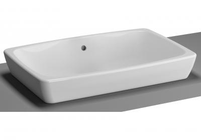 Раковина-чаша VITRA Metropole 160х600х400, прямоугольная, с переливом