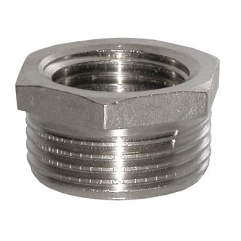 Футорка STOUT (никель) 1"1/4*3/4" Н-В