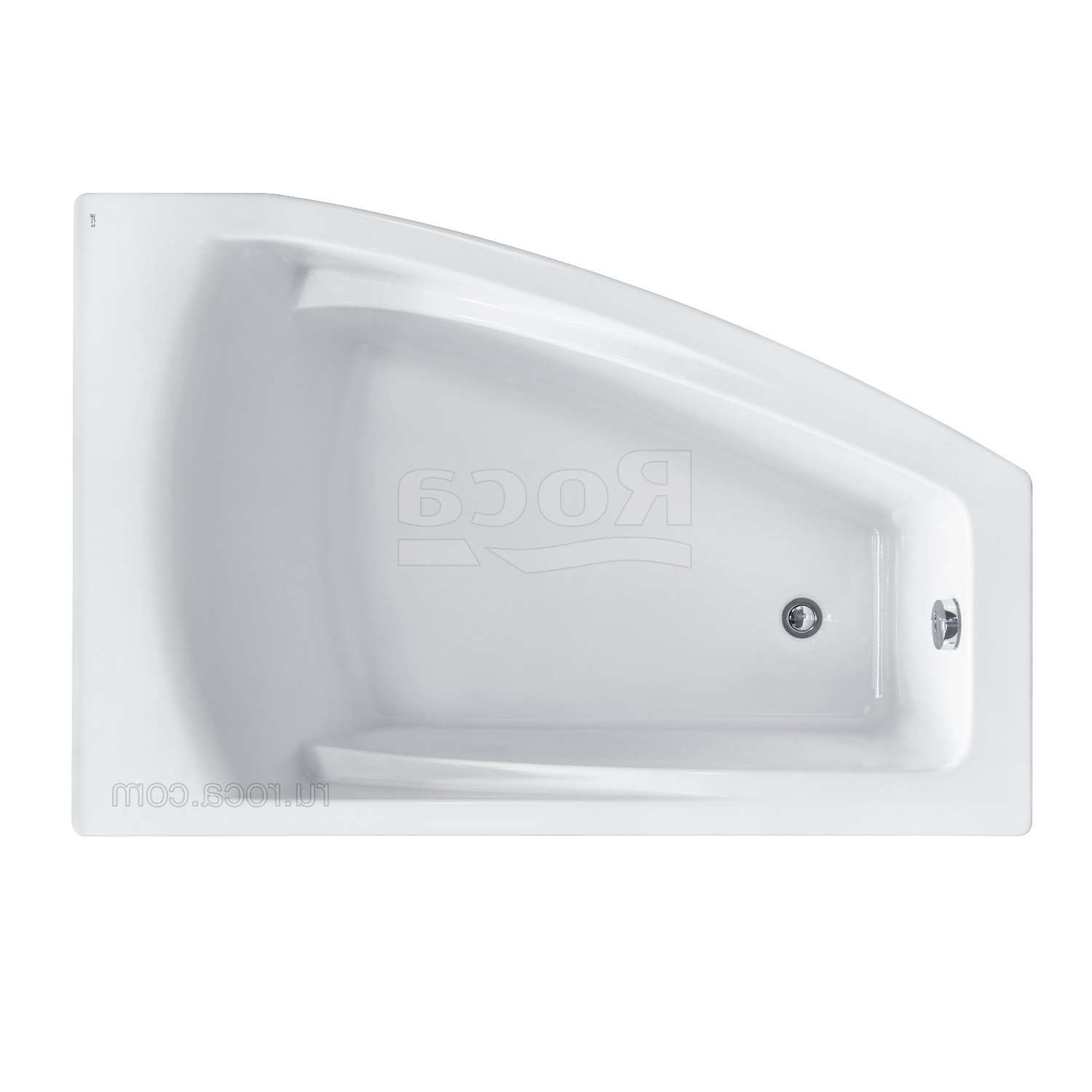 Ванна акриловая ROCA Hall Angular 150х100, угловая, правая