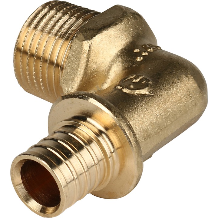 Угольник STOUT 16хR 1/2" НР аксиальный