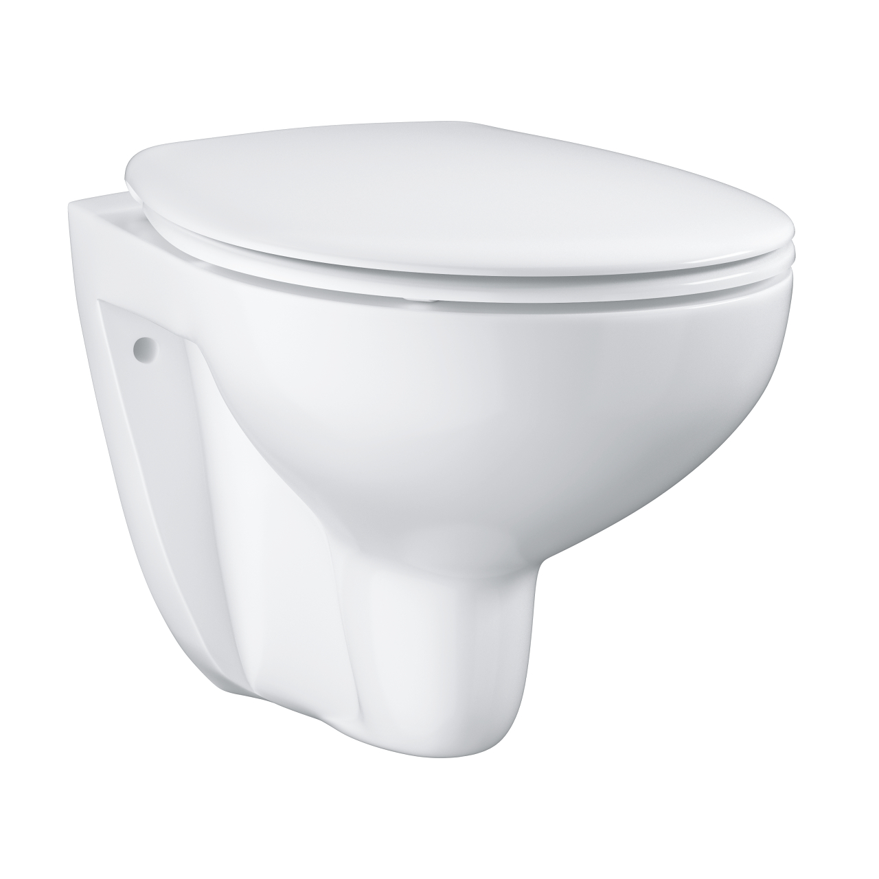 Унитаз подвесной GROHE Bau Ceramic 39351000, 36,8х53,1, безободковый, с сиденьем микролифт