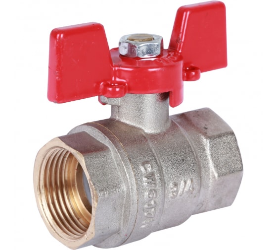 Кран шар. ROMMER 3/4" ВР (бабочка)