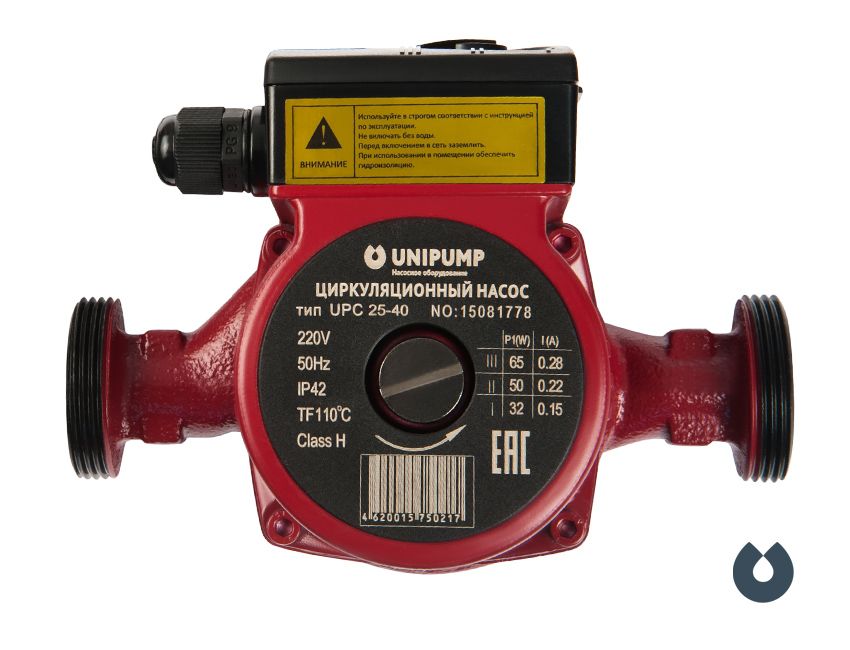 Насос цирк. upc 25-40/180 Unipump