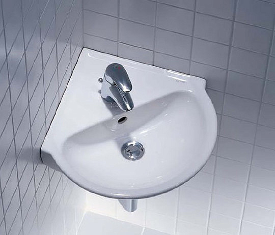 Раковина угловая LAUFEN Pro 8.1695.6.000.104.1, 350х350, с переливом