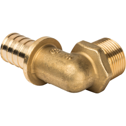 Угольник STOUT 25хR 3/4" НР аксиальный