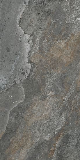 Керамогранит GLOBAL TILE, Монтана / Montana, темно-серый, 1200х600, GT1206025509MCR