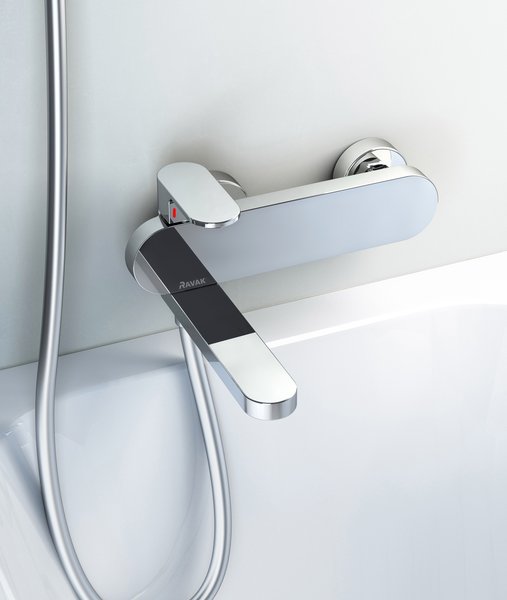 Смеситель для ванны RAVAK Chrome-CR 022.00/150, хром глянцевый