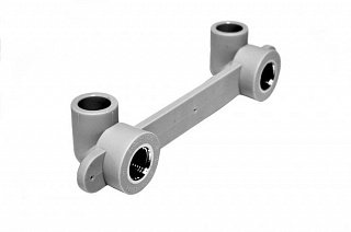 Водорозетка двойная под гипсокартон 20*1/2" ВР Heisskraft
