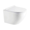 Унитаз подвесной KOLLER POOL Round RN-0520-RW, 35,5х52, безободковый, с сиденьем микролифт