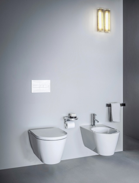 Биде подвесное LAUFEN Kartell (Картель), 37х54,5, отверстие для смесителя по центру