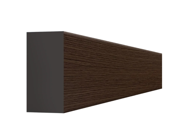 Брусок декоративный Kr401B-8 "Тёмный орех" 30*61*2900