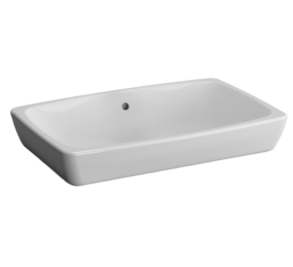 Раковина-чаша VITRA Metropole 160х600х400, прямоугольная, с переливом