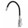 Смеситель для кухни GROSS AQUA ColorFlex 3241508В с гибким изливом, черный
