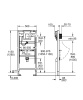 Инсталляция для писсуара Grohe Rapid SL 38786001 с Rapido U