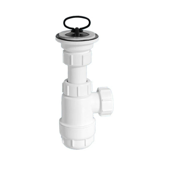Сифон для раковины McALPINE MRW2 G1 1/4"х32, горизонтальный выпуск, без гофры