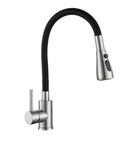 Смеситель для кухни с гибк. излив Neosteel 3241609SSB