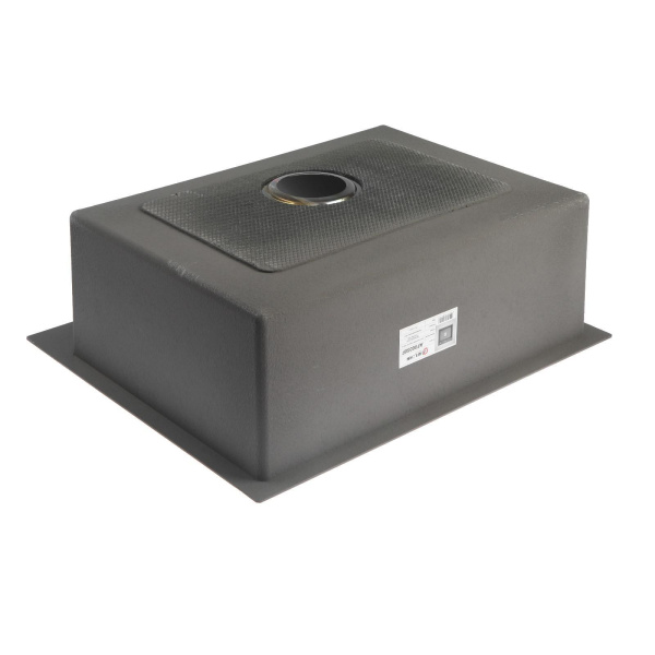 Мойка кухонная AFLORN AF96050F, прямоугольная, графит