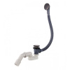 Сифон для ванны RAGLO R600.31.09, Click/Clack, G1 1/2"х40/50, оружейная сталь
