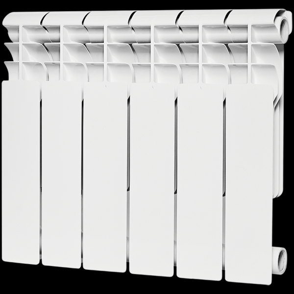 Радиатор биметалл ROMMER Profi Bm 350/80 (6 секций) АКЦИЯ