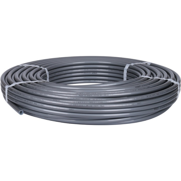 Труба STOUT PEX-a 16х2,2 (бухта 100м) с кислородным слоем, серая