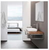 Раковина-чаша VITRA Metropole 160х600х400, прямоугольная, с переливом