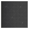 Верхний душ RGW Shower Panels SP-82-30B, квадратный, черный матовый, 300х300