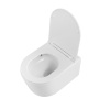 Унитаз подвесной BELBAGNO Unique BB007CH-TOR/SC, 36х53,5, безободковый, торнадо, микролифт, белый