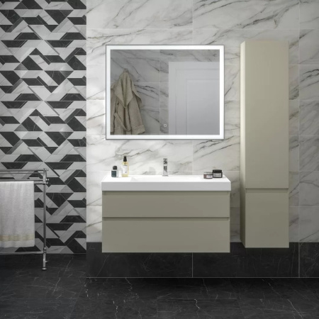 Раковина мебельная KERAMA MARAZZI Cubo (Кубо) 100, прямоугольная