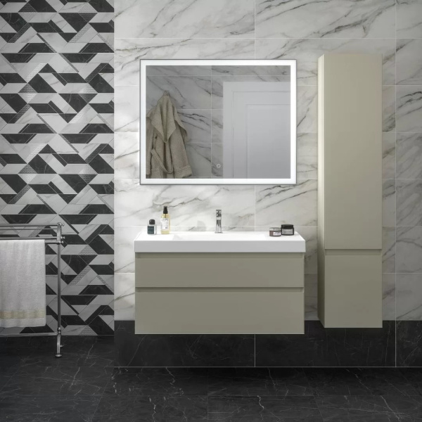 Раковина мебельная KERAMA MARAZZI Cubo (Кубо) 100, прямоугольная