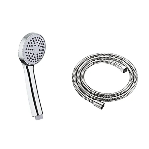 Комплект для душа LEDEME L11-40 (ручной душ, держатель, шланг), хром глянцевый