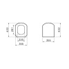 Сиденье для унитаза VITRA Serenada с микролифтом