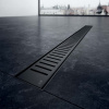 Решетка ALCAPLAST PURE-750BLACK для водоотводящего желоба APZ101BLACK Low, черный матовый