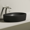 Раковина-чаша CERAMICA NOVA Element (Элемент) 60, 135х600х415, овальная, черный матовый СЦ