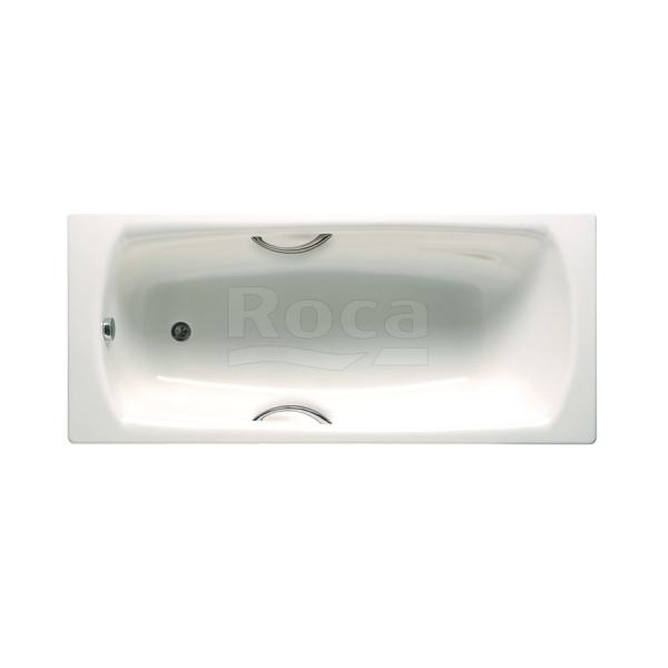 Ванна стальная ROCA Swing 170х75, с отверстиями для ручек