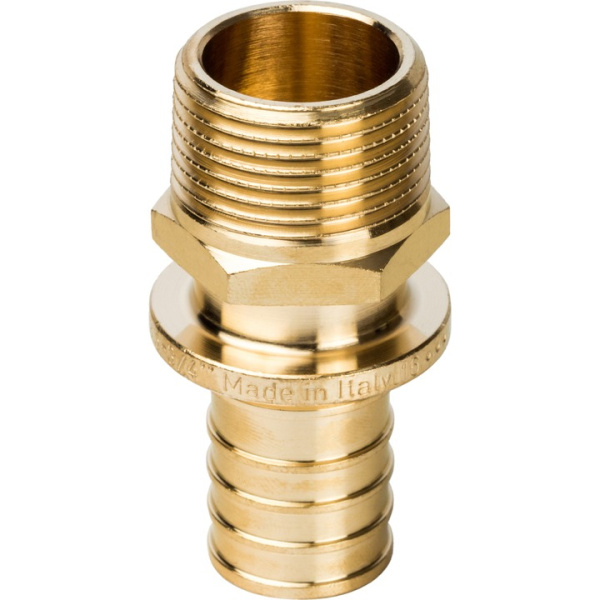 Переходник STOUT 25хR 3/4" НР аксиальный