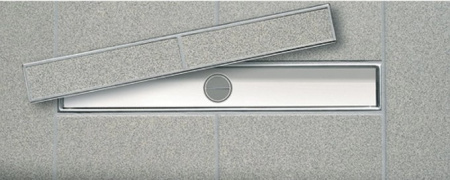 Решетка TECEdrainline Plate II 1000, для укладки плитки, для водоотводящего желоба TECEdrainline