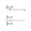Смеситель для ванны GROSS AQUA Forma 7016084С-35L(F) АКЦИЯ (снят с производства)
