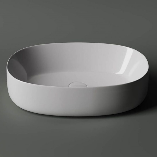 Раковина-чаша CERAMICA NOVA Element (Элемент) 54, 145х540х350, овальная, без перелива
