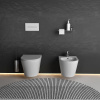 Биде подвесное CERAMICA NOVA Forma (Форма), 37х48, отверстие для смесителя по центру