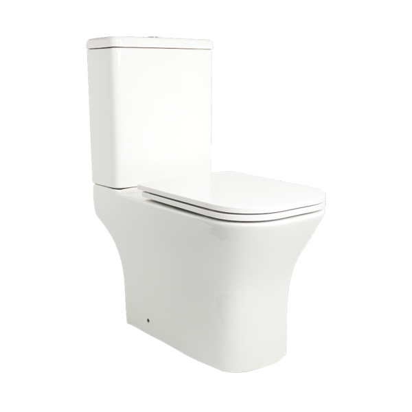 Унитаз напольный CALYPSO CS4852UQ-OK, 35х65, безободковый, торнадо, с сиденьем микролифт