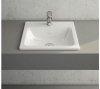 Раковина VITRA S20 450х450, квадратная, без перелива
