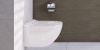 Унитаз подвесной VITRA Sento, 36,5х54, безободковый, белый (7748B003-0075)